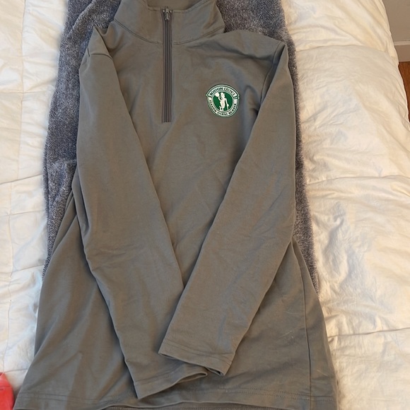 Warm Zip-Up Jacket with Boston Celtics Logo Size Medium - Picture 2 of 3